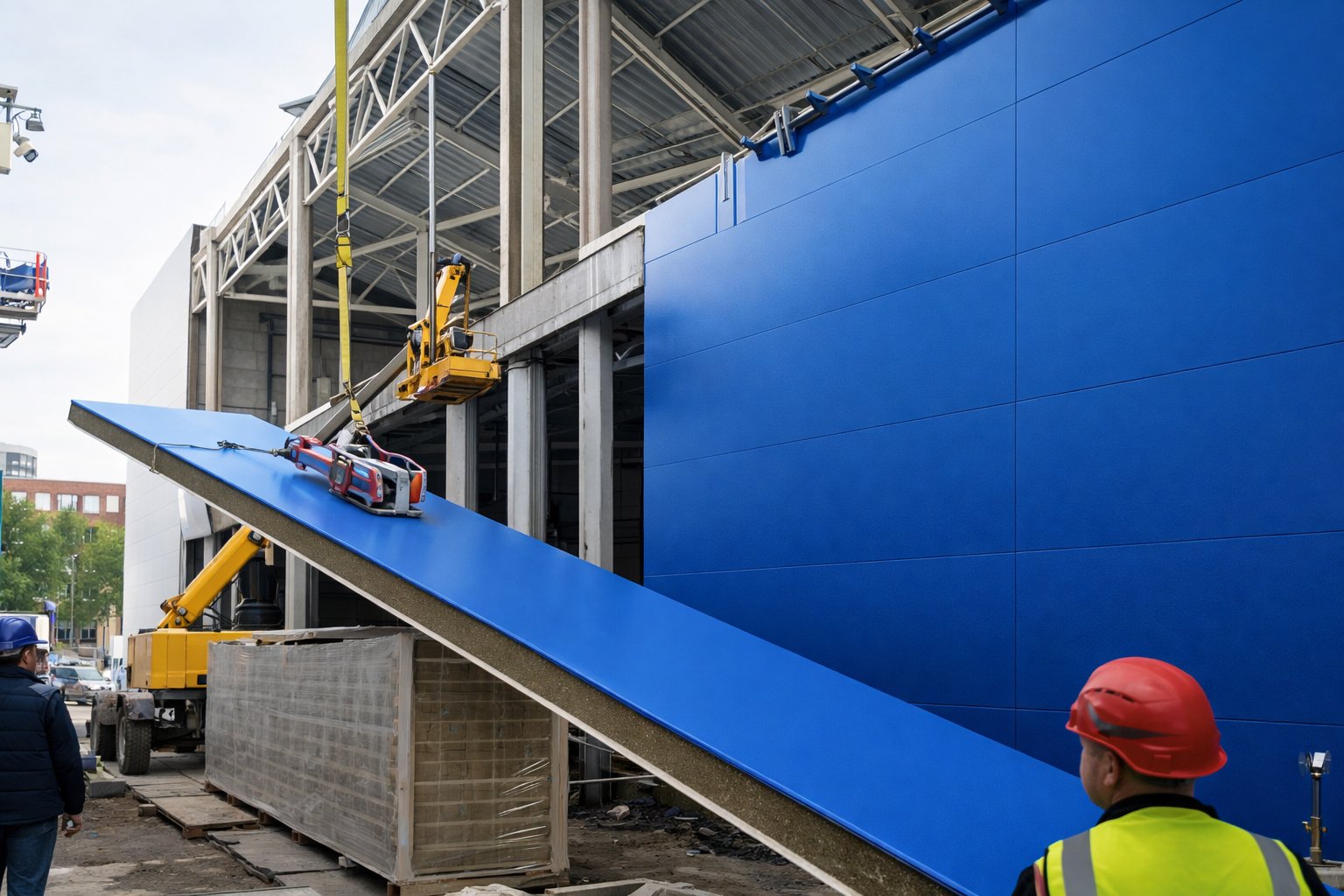 Сэндвич-панели PIR 4